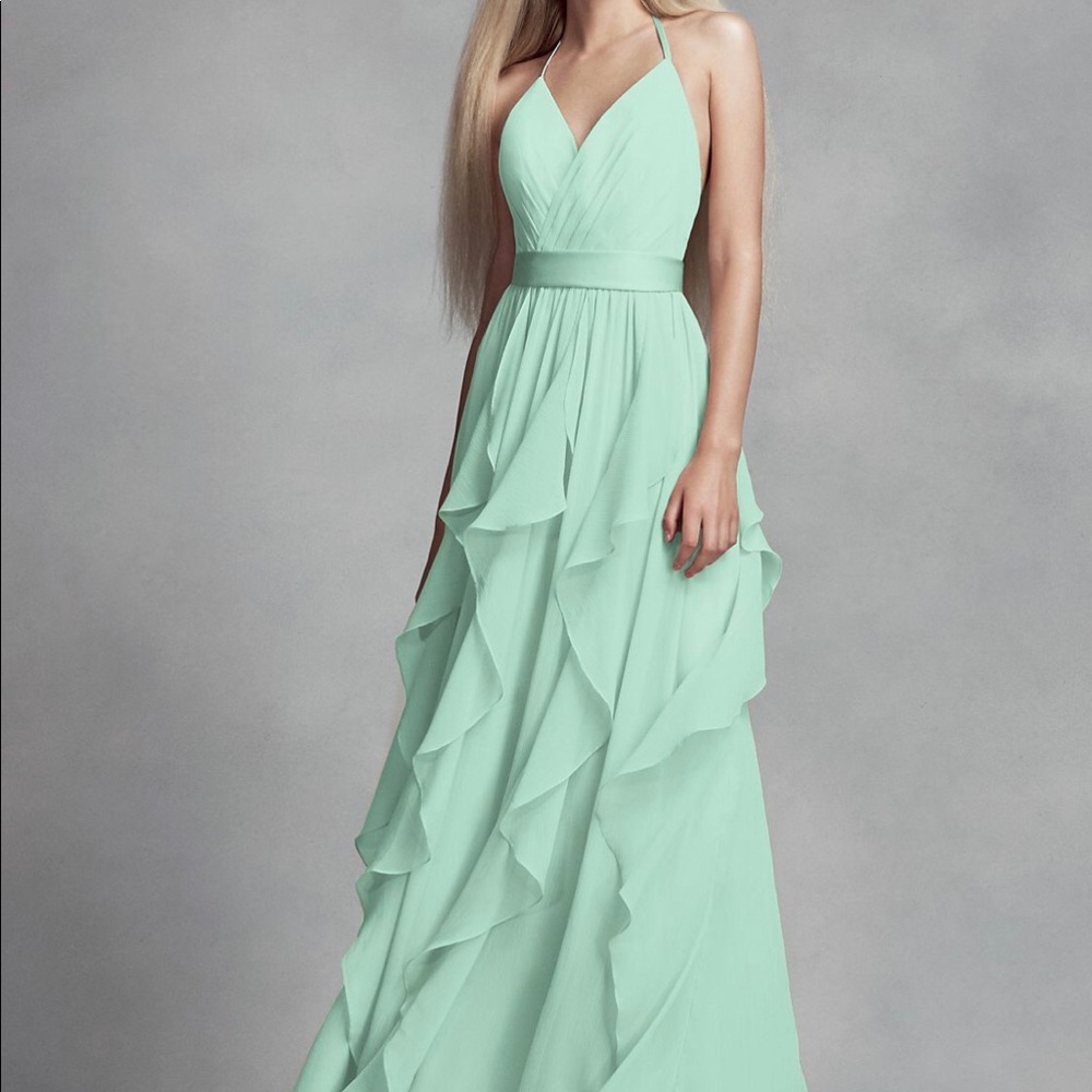 👗Mint Bridesmaid Dress Vera Wang